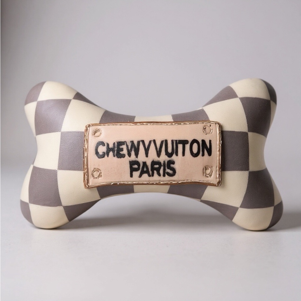 Pet Toy Bone Squeaky Plush Dog Bone